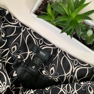 Mossimo Black & White Skirt